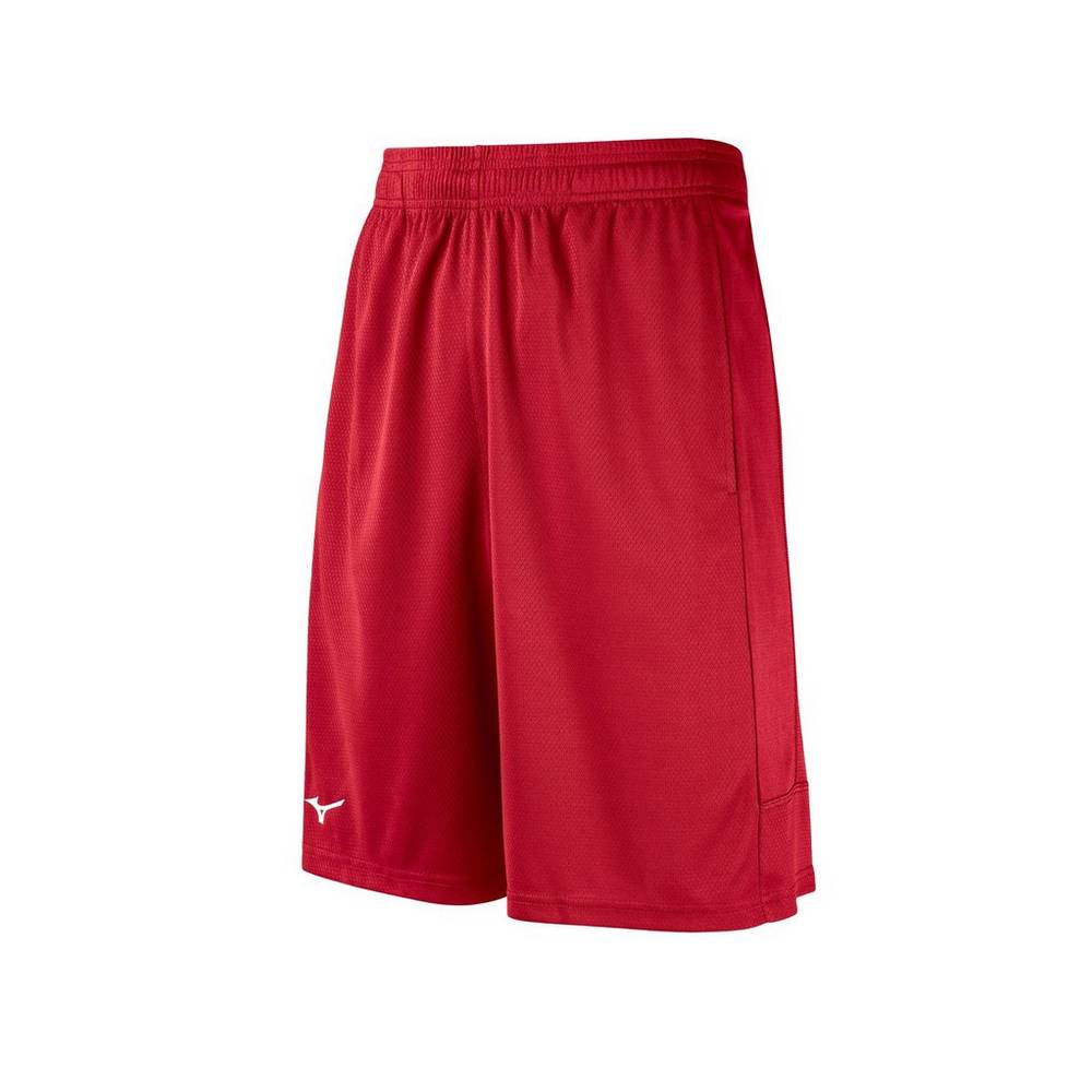 Pantalones Cortos Mizuno Foray Hombre Rojas Outlet FBGR-16743